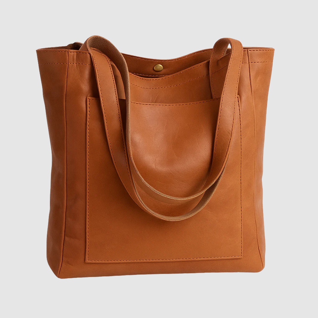Lorena’s Modern Chic | Stylish Leather Bag