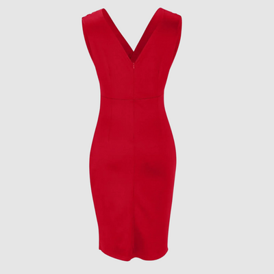 Saira | Sleeveless V-Neck Dress