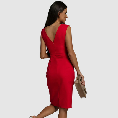 Saira | Sleeveless V-Neck Dress