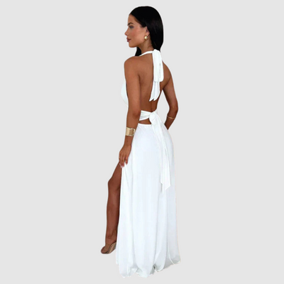 Rachel | Halter Dress