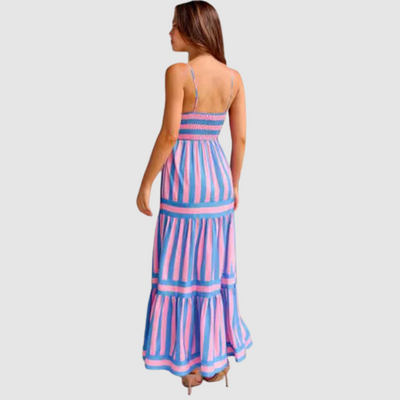 Marisol | Striped maxi dress