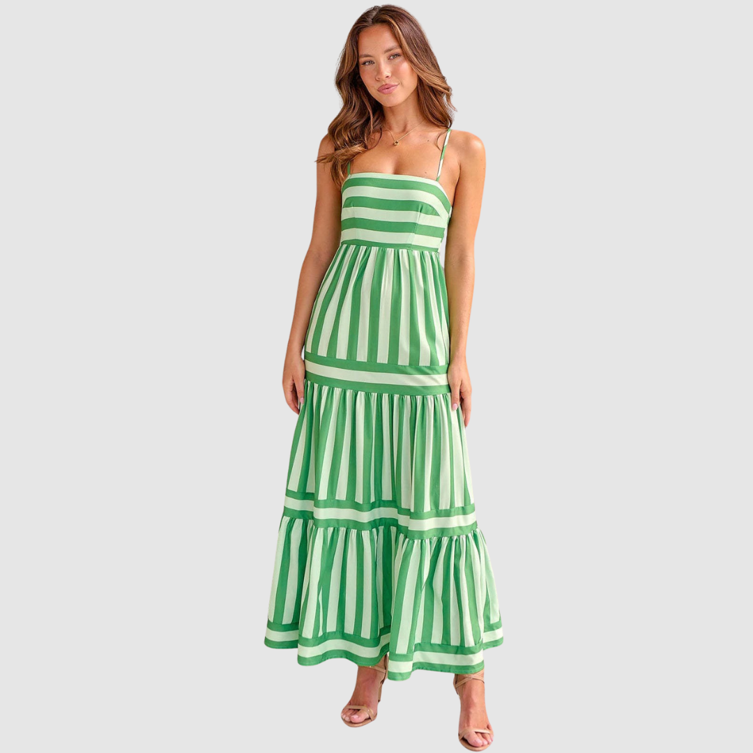 Marisol | Striped maxi dress