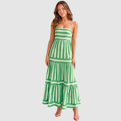 Marisol | Striped maxi dress