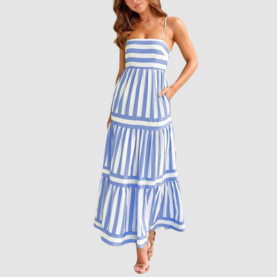 Marisol | Striped maxi dress