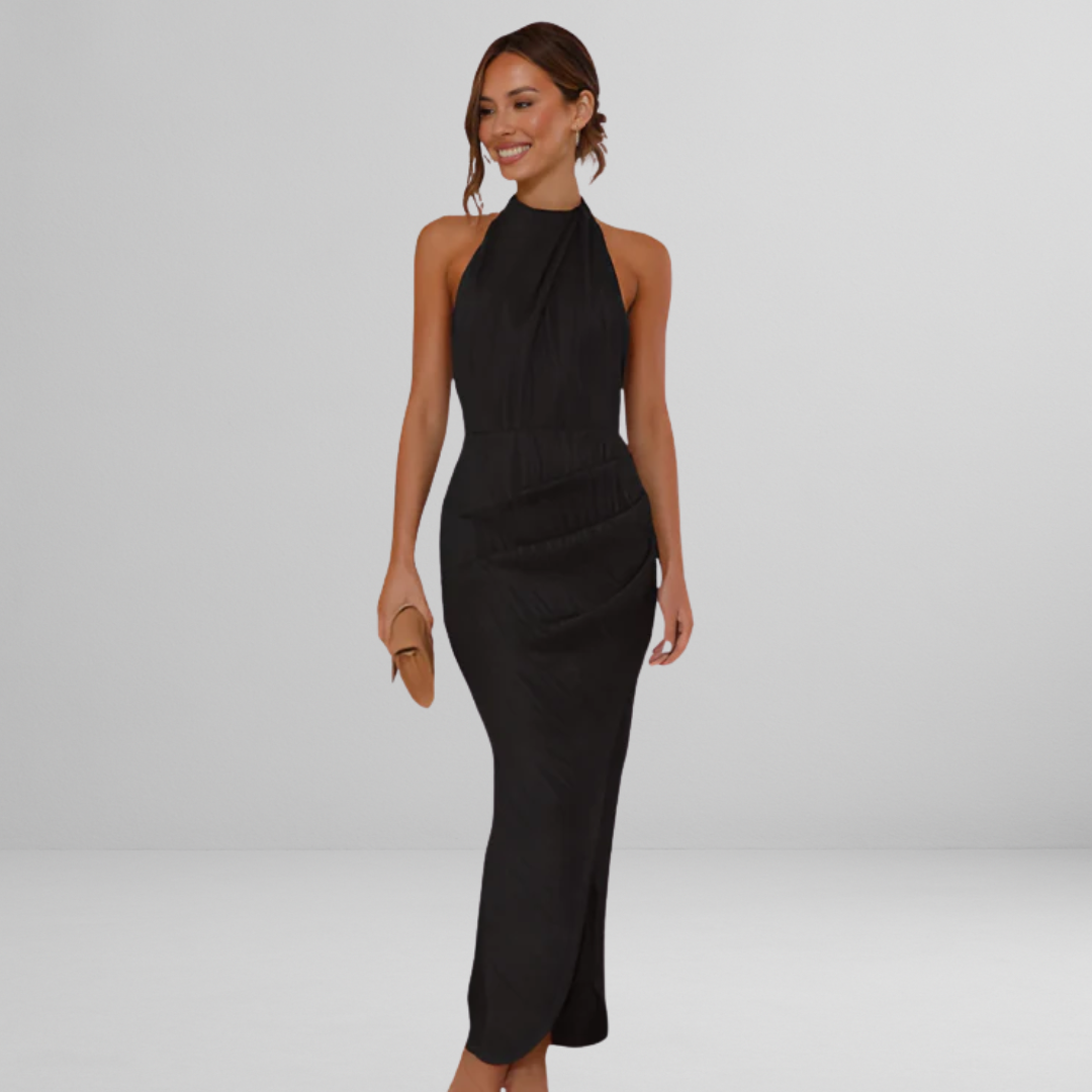 Ceila | Pleated Midi Dress