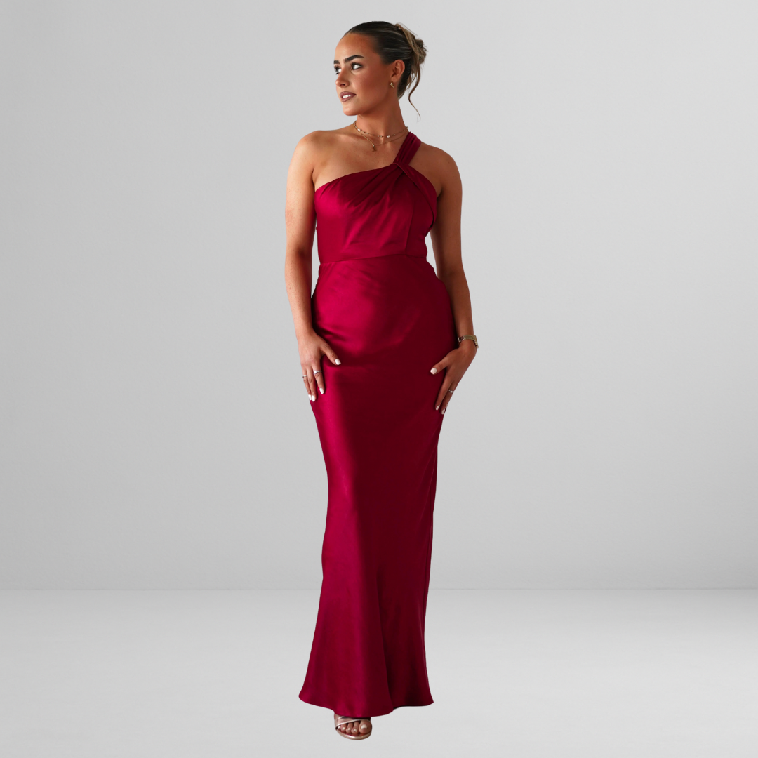 Ashlee | One Shoulder Maxi Dress