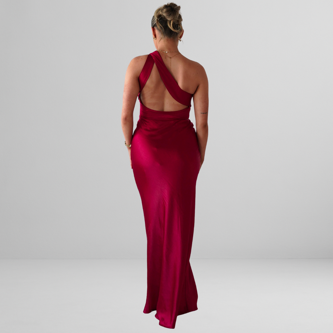 Ashlee | One Shoulder Maxi Dress