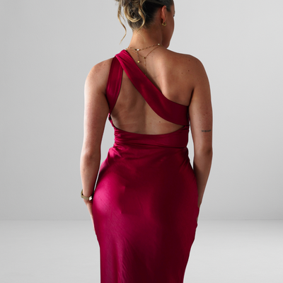 Ashlee | One Shoulder Maxi Dress