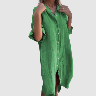 Aguilera - Shirt Dress With Buttons