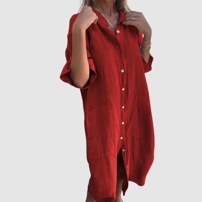 Aguilera - Shirt Dress With Buttons