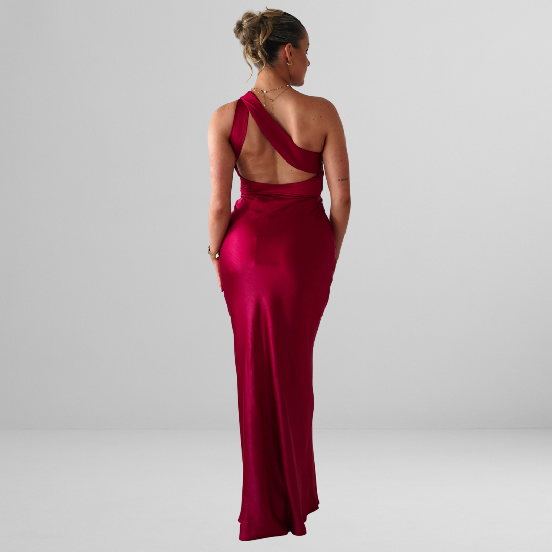 Ashlee | One Shoulder Maxi Dress