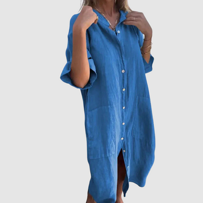 Aguilera - Shirt Dress With Buttons