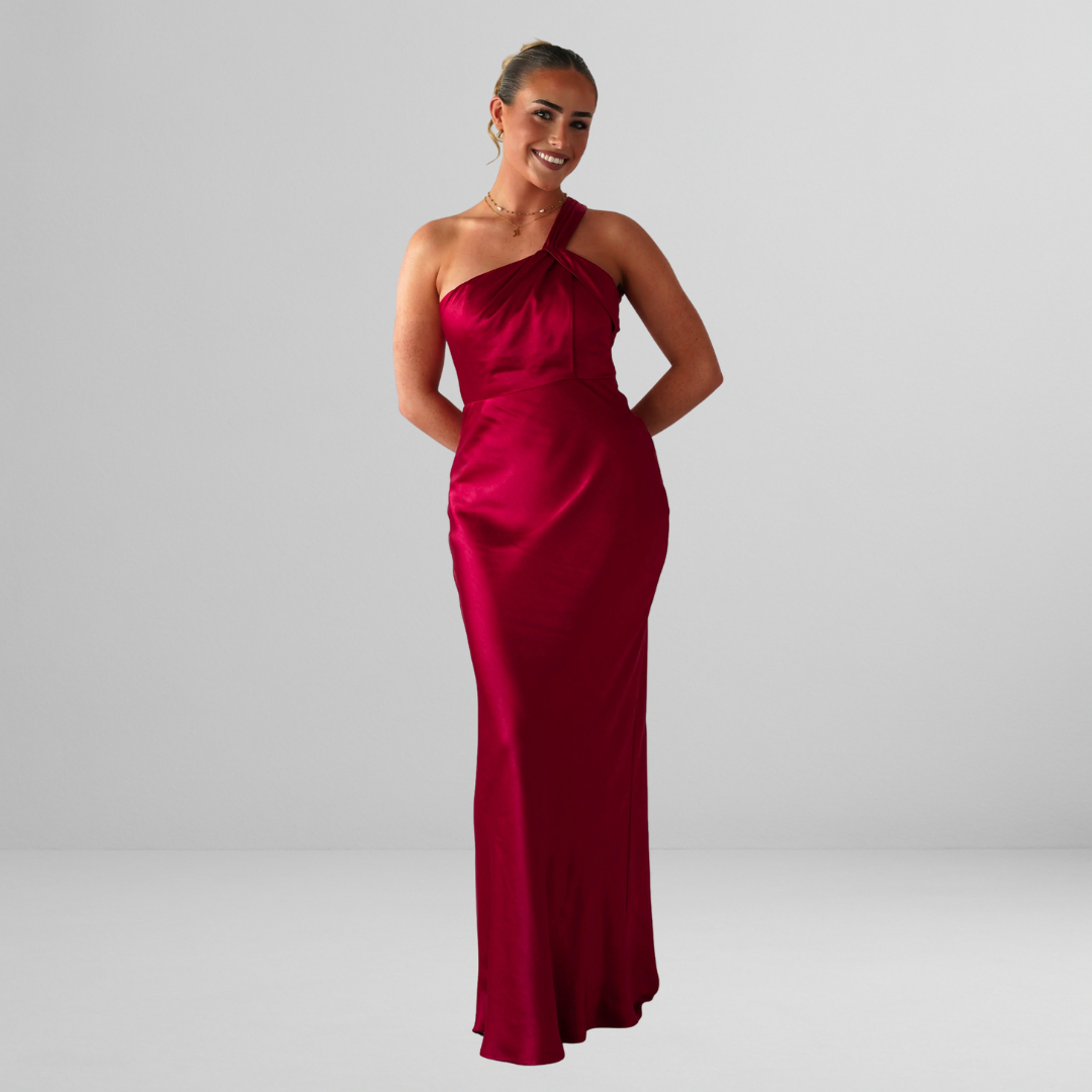 Ashlee | One Shoulder Maxi Dress
