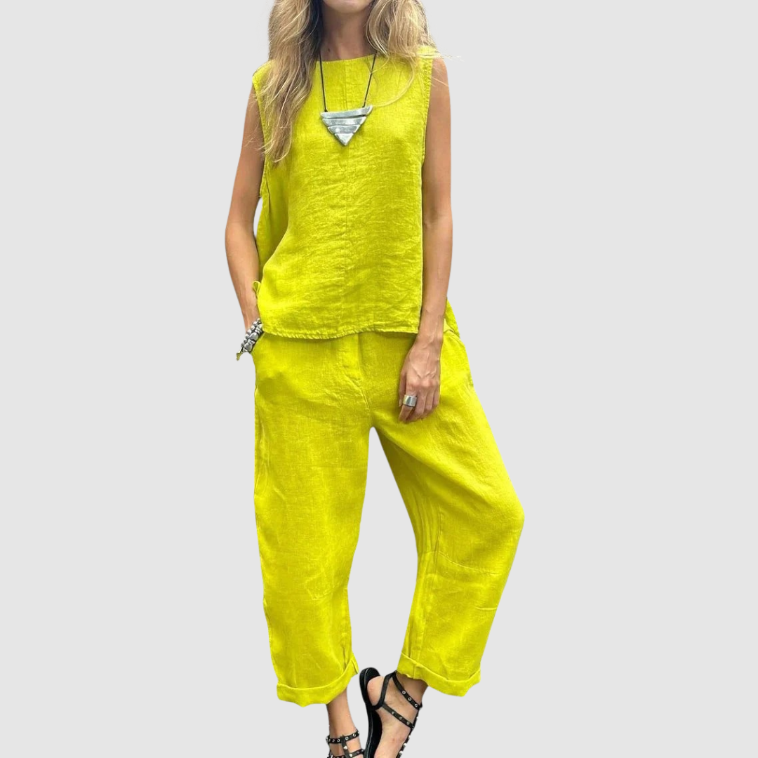 Ailith - Comfortable Top and Pants