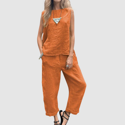 Ailith - Comfortable Top and Pants