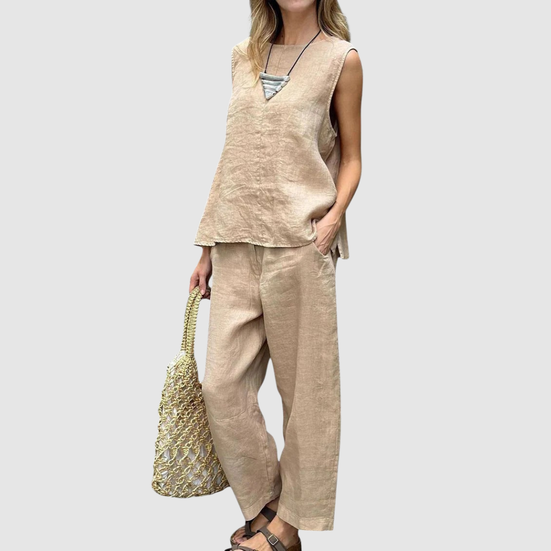 Ailith - Comfortable Top and Pants