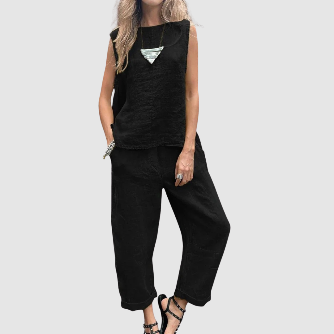 Ailith - Comfortable Top and Pants