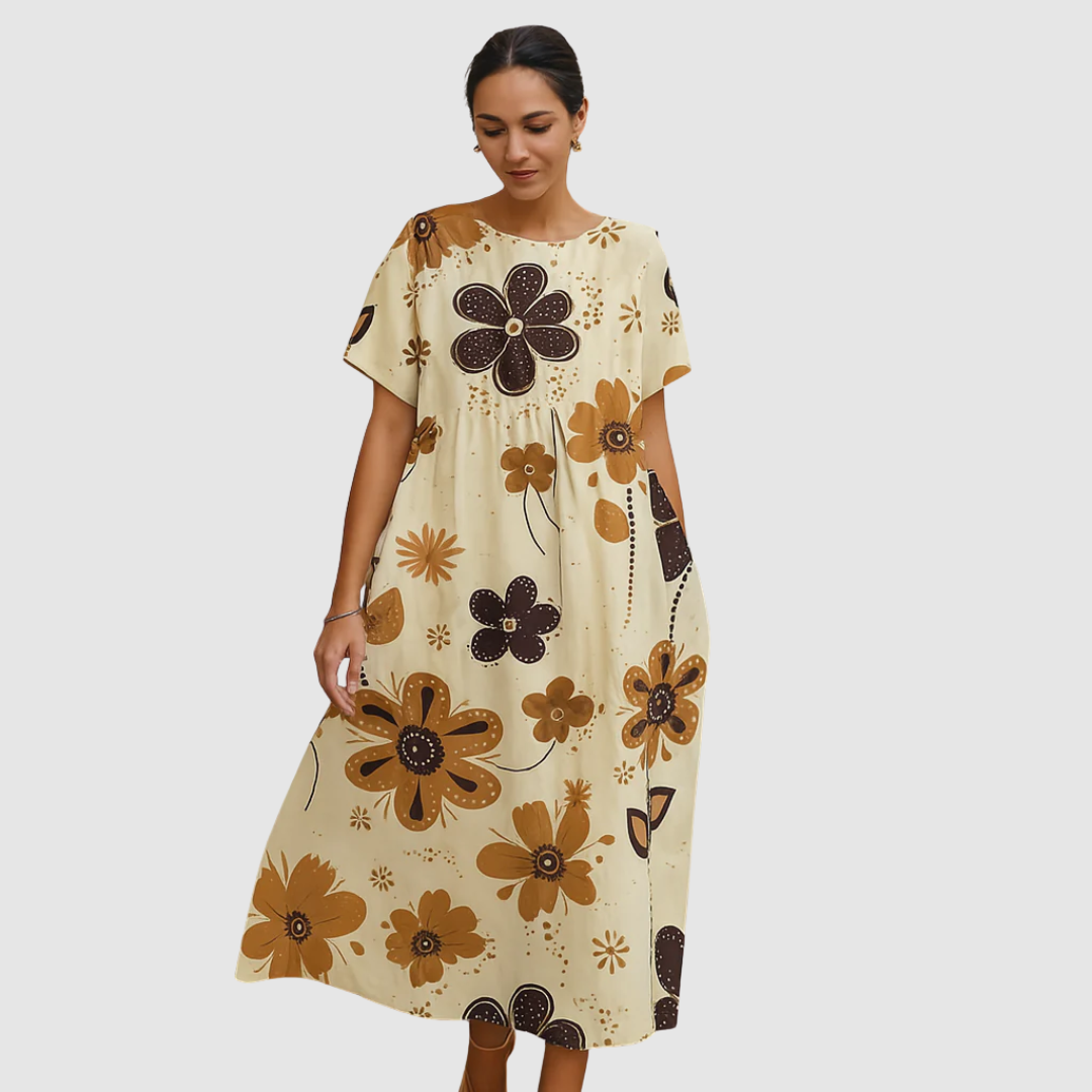 Lilou | Long Floral Dress