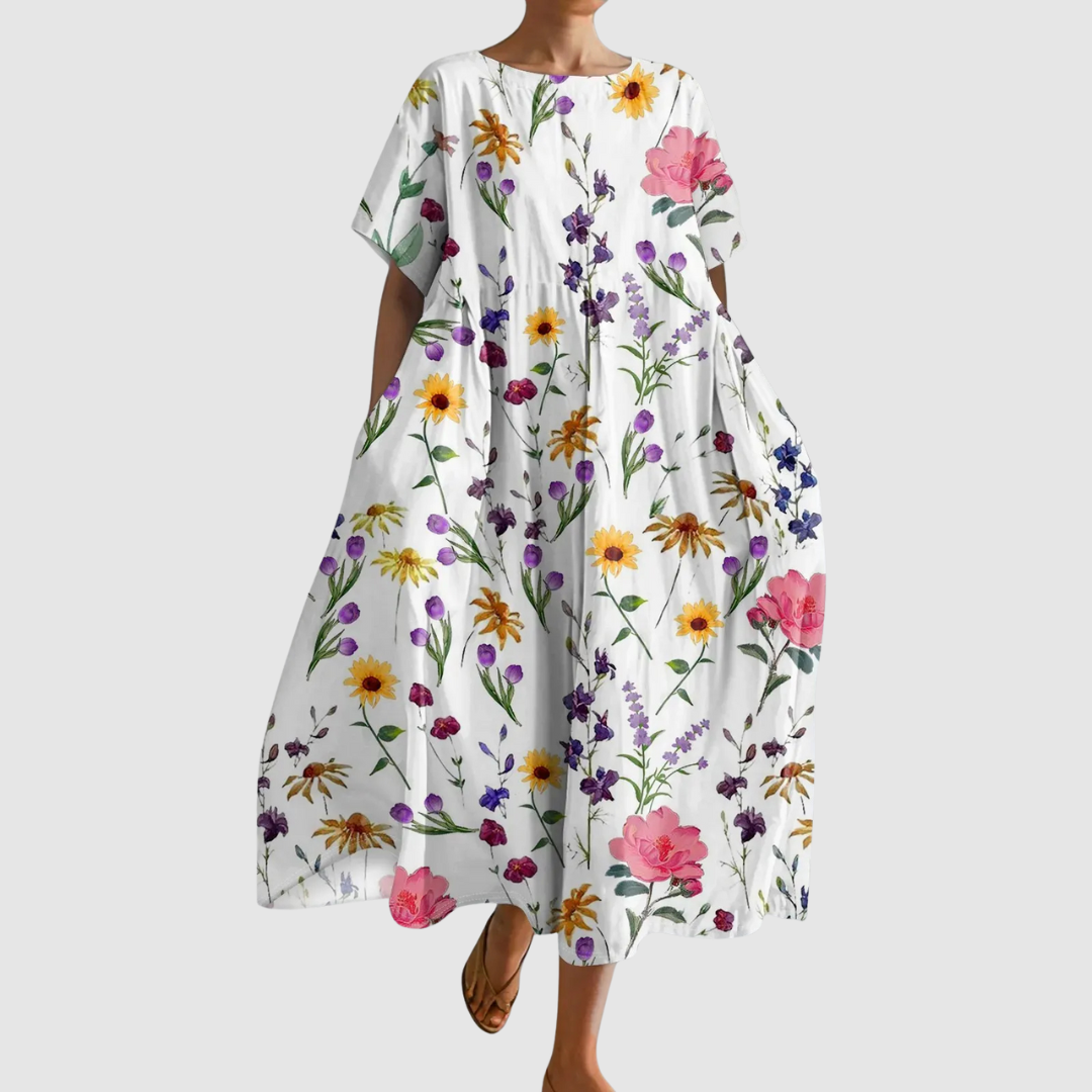 Lilou | Long Floral Dress
