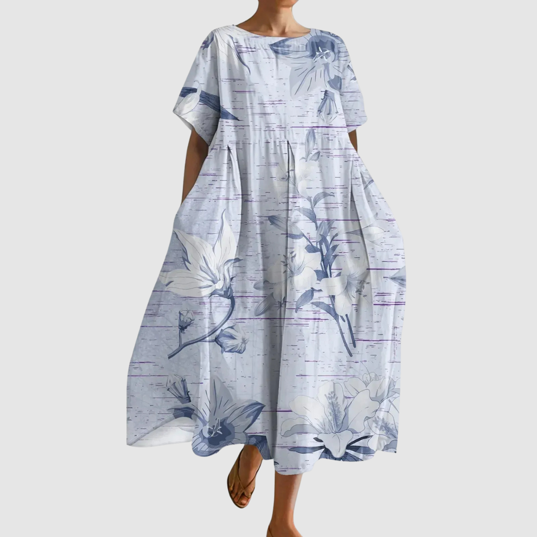 Lilou | Long Floral Dress
