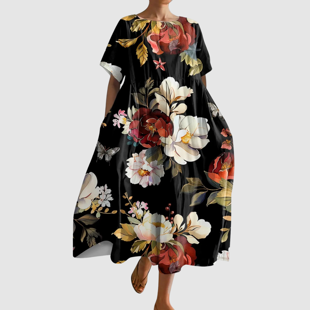 Lilou | Long Floral Dress