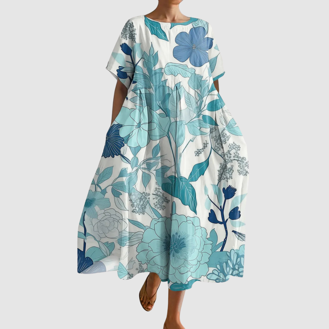 Lilou | Long Floral Dress